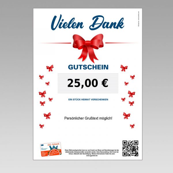 GG-Scheck Download - Danke